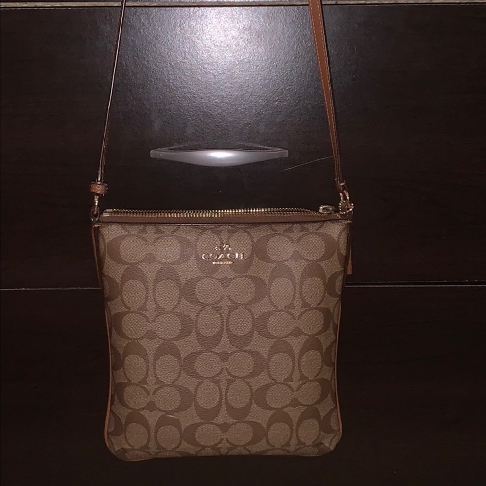 Coach cross body purse